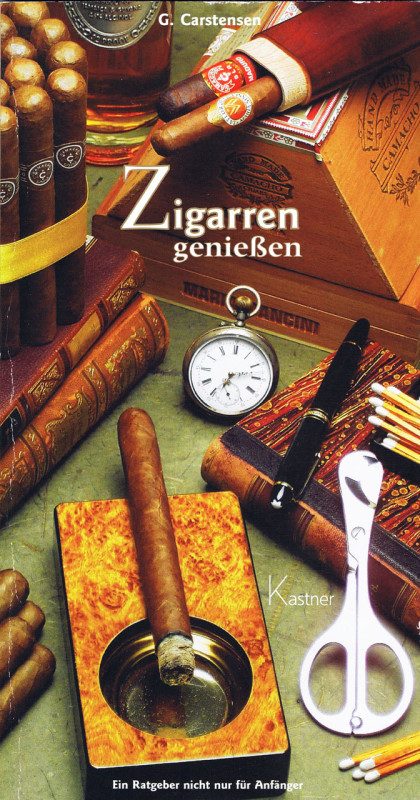 Buch-Cover: Zigarren geniessen (von G. Carstensen)