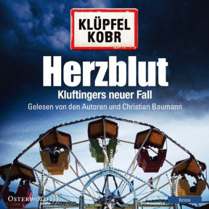 Hörbuch-Cover: Herzblut (von Volker Klüpfel & Michael Kobr)